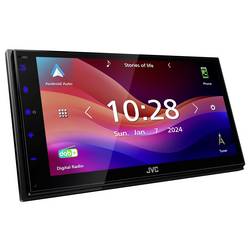 JVC JVC - KW-M695DBT (KW-M695DBT) multimediální přehrávač do auta (2 DIN) Android Auto™, Apple CarPlay, konektor pro couvací kameru, DAB+ tuner, vč. dálkového