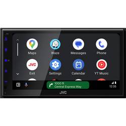 JVC JVC - KW-M695DBT (KW-M695DBT) multimediální přehrávač do auta (2 DIN) Android Auto™, Apple CarPlay, konektor pro couvací kameru, DAB+ tuner, vč. dálkového