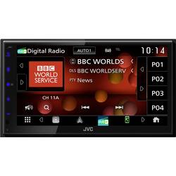 JVC JVC - KW-M695DBT (KW-M695DBT) multimediální přehrávač do auta (2 DIN) Android Auto™, Apple CarPlay, konektor pro couvací kameru, DAB+ tuner, vč. dálkového