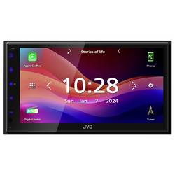 JVC multimediální přehrávač do auta (2 DIN) Apple CarPlay, Android Auto™, konektor pro couvací kameru, DAB+ tuner, Bluetooth® handsfree zařízení