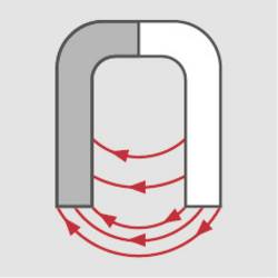BMI 694180EMS 694180EMS magnetická vodováha s magnetem 180 cm 0.5 mm/m
