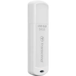Transcend JetFlash® 730 USB flash disk 64 GB bílá TS64GJF730 USB 3.2 (Gen 1x1)