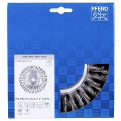 PFERD TOOLS Kulatý PFERD KOMBITWIST opft RBG HD Ø 178 x 13x22,2 mm, ocelová úhlová bruska o Ø 0,50 mm POS RBG 17813/22,2 CT ST 0,50 HD 43317037 1 ks