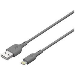 GP Nabíjecí kabel USB USB 2.0 USB-A zástrčka, Apple Lightning konektor 1.00 m šedá GPCBCl1NGYUSB160