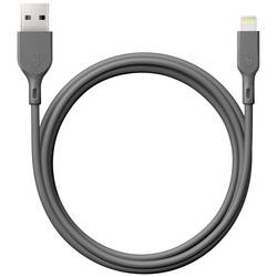 GP Nabíjecí kabel USB USB 2.0 USB-A zástrčka, Apple Lightning konektor 1.00 m šedá GPCBCl1NGYUSB160