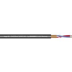 Sommer Cable 200-0001 mikrofonový kabel 2 x 0.22 mm² + 2 x 0.22 mm² černá metrové zboží