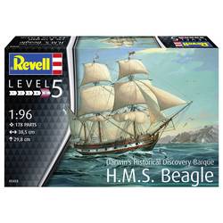 Revell 05458 Darwins Historical Discovery Barque H.M.S. Beagle model lodi, stavebnice 1:96