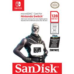 SanDisk microSDXC Extr 128GB (U3/UHS-I/CL.10/R100/W60) Fortnite, Skull Trooper paměťová karta microSDXC 128 GB UHS-I