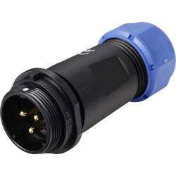 Weipu SP2111 / P 3 I kulatý faston, 1 ks