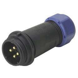 Weipu SP2111 / P 3 I kulatý faston, 1 ks