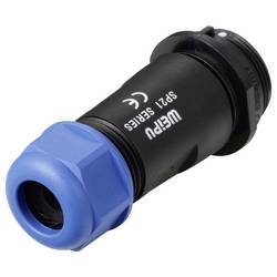 Weipu SP2111 / P 3 I kulatý faston, 1 ks
