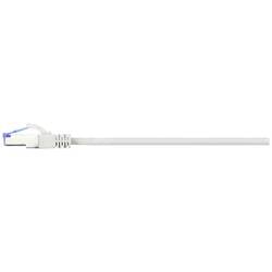 Renkforce RF-5266146 RJ45 síťové kabely, propojovací kabely CAT 6A S/FTP 10.00 m šedá Slimline,, flexibilní provedení, s ochranou, samozhášecí 1 ks