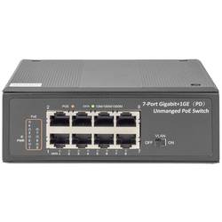 Digitus DN-651113 průmyslový ethernetový switch 10 / 100 / 1000 MBit/s IEEE 802.3af (12.95 W), IEEE 802.3at (25.5 W)