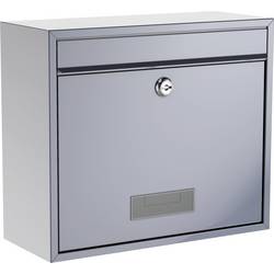 Basi 2170-0661 BK 900 poštovní schránka ocel stříbrná na klíč