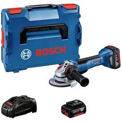 Bosch Professional GWS 18V-10 P 06019J4101 Akumulátorová úhlová bruska 125 mm, vč. 2x aku, vč. nabíječky, kufřík, 18 V, 5 Ah