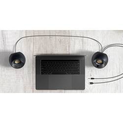 Creative Pebble V2, 2.0 2.0 PC reproduktory kabelový 4 W černá