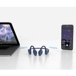 Creative Outlier Free Pro+ Headset otevřená (On Ear) Bluetooth® stereo oranžová voděodolná