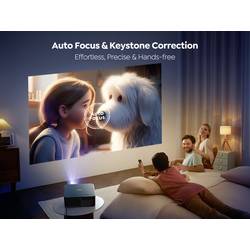 Yaber projektor K2S LCD 800 ANSI-Lumen 1920 x 1080 Full HD Podporuje 4K, Integrovaný reproduktor JBL, Smart TV-Dongle, Automatické ostření, automatická korekce