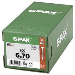 SPAX 1191010600705 R 88091 Senkkopf/T-STAR šroub do dřeva 6 mm 70 mm T-STAR plus ocel WIROX 200 ks