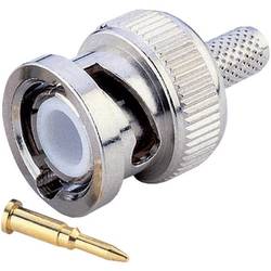 TRU COMPONENTS 1579452 BNC konektor zástrčka, rovná 50 Ω 1 ks