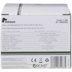 Inter-Tech Argus T-200 chladič procesoru s větrákem
