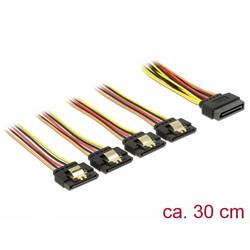 Delock napájecí kabel 0.3 m vícebarevná