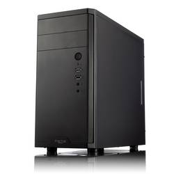 Fractal Design CORE 1100 mini tower PC skříň černá 1 předinstalovaný ventilátor