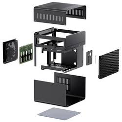 Jonsbo N2 mini tower PC skříň, herní pouzdro černá
