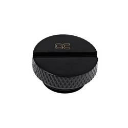 Alphacool Eiszapfen Verschlussschraube G1/4, schwarz tvarovka pro vodní chladič