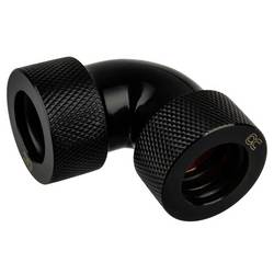 Alphacool HT Adapter 90 Grad 16mm AD auf 16mm AD Hardtube úhlová spojka pro vodní chladič