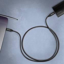 AXAGON BUCM32-CM20AB USB kabel černá 2 m