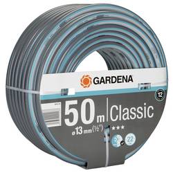 GARDENA 18010-20 Classic Schlauch 13 mm (1/2), 50 m zahradní hadice Vnitřní Ø hadice=13 mm 50 m 1/2 palce 1 ks šedá, modrá