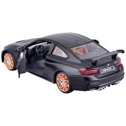 Maisto BMW M4 GTS, mattschwarz 1:24 model auta