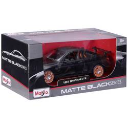 Maisto BMW M4 GTS, mattschwarz 1:24 model auta