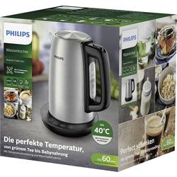 Philips Home HD9359/90 Avance rychlovarná konvice, nerezová ocel, černá, HD9359/90