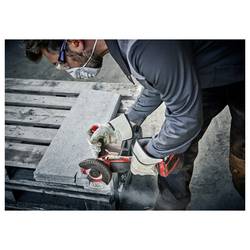 Einhell 4431140+4540011 Akumulátorová úhlová bruska 125 mm, bez akumulátoru, bez nabíječky, včetně elektronického kufru, 18 V