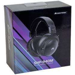 Omnitronic SHP-940M sluchátka uzavřená (Over Ear) kabelová stereo černá DJ