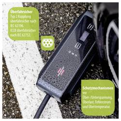 Brennenstuhl 1384020 nabíjecí kabel pro emobility typ 2, Mode 2 , 16 A, 11 kW, 1384020