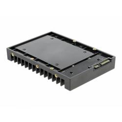 Delock 3.5″ Einbaurahmen für 2.5″ SATA Laufwerk schwarz rámeček na 2,5 pevný disk
