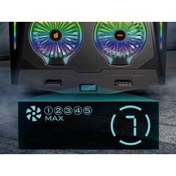 Conceptronic THYIA ERGO Gaming-Notebook Kühlständer mit 2 Lüftern chladicí podložka pod notebook