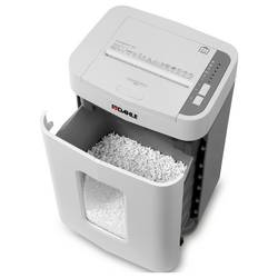 Dahle ShredMATIC 150 skartovačka 150 listů na kousky 4 x 12 mm P-4 24 l Křížový řez kancelářské sponky, sponky do sešívačky, kreditní karty