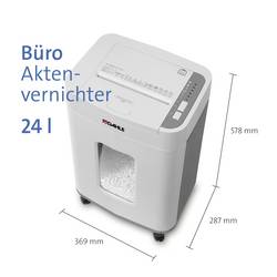 Dahle ShredMATIC 150 skartovačka 150 listů na kousky 4 x 12 mm P-4 24 l Křížový řez kancelářské sponky, sponky do sešívačky, kreditní karty