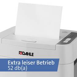 Dahle ShredMATIC 150 skartovačka 150 listů na kousky 4 x 12 mm P-4 24 l Křížový řez kancelářské sponky, sponky do sešívačky, kreditní karty