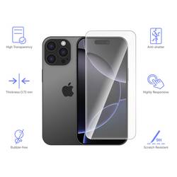 Renkforce iPhone 16 Pro GLAS DISPLAYSCHUTZGL ochranné sklo na displej smartphonu Apple iPhone 16 Pro 1 ks Chránící proti otiskům prstů RF-6615896