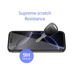 Renkforce iPhone 16 Pro GLAS DISPLAYSCHUTZGL ochranné sklo na displej smartphonu Apple iPhone 16 Pro 1 ks Chránící proti otiskům prstů RF-6615896