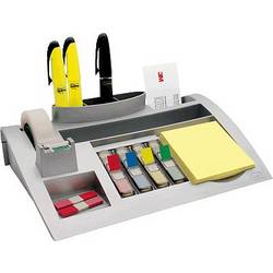 Post-it Desk Organizer C50 7000062207 stolní organizér stříbrná (metalíza) Počet přihrádek: 7