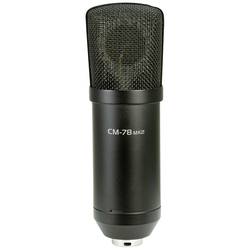 na stojanu studiový mikrofon Omnitronic CM-78MK2 Druh přenosu:kabelový vč. ochrany proti větru