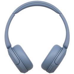 Sony WH-CH520 Headset otevřená (On Ear) Bluetooth® stereo modrá Redukce šumu mikrofonu Indikátor nabití, headset, personalizace zvuku, regulace hlasitosti,