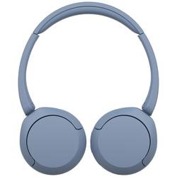 Sony WH-CH520 Headset otevřená (On Ear) Bluetooth® stereo modrá Redukce šumu mikrofonu Indikátor nabití, headset, personalizace zvuku, regulace hlasitosti,
