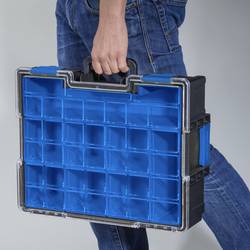 Allit EuroPlus Pro K 44.144/8L kufřík na součástky (d x š x v) 440 x 440 x 144 mm přihrádek: 8 Box Obsah 1 ks